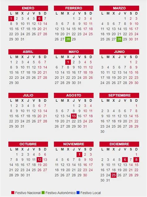 calendario festivos cartagena 2024