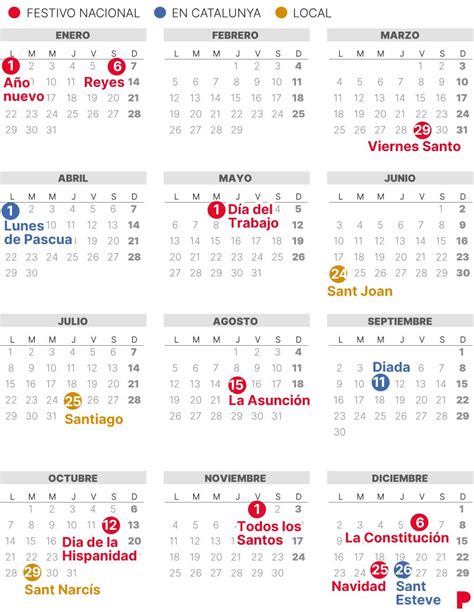 calendario festivos girona 2024