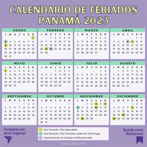 calendario festivos panama 2023