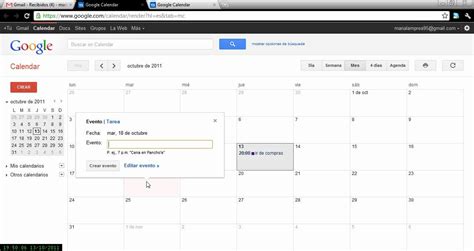 calendario gmail in outlook