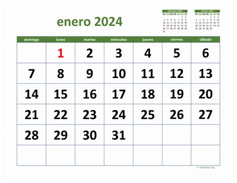 calendario impuestos enero 2024