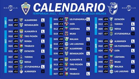 calendario liga 2021 2022