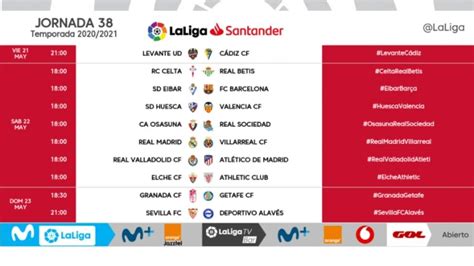 calendario liga santander 2023