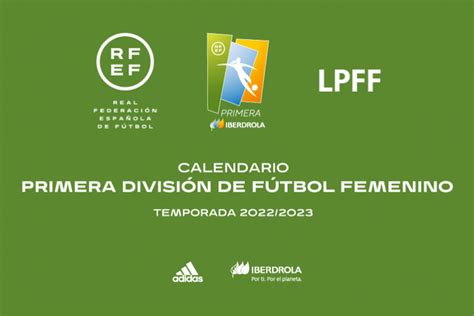 calendario primera división femenina