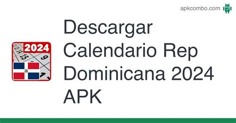 calendario rep dominicana 2024