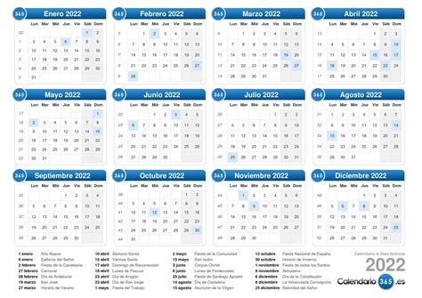 calendario semana santa 2022