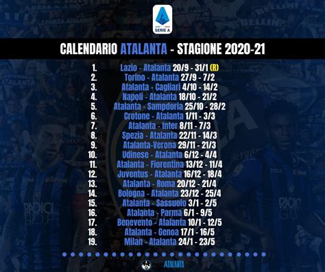 calendario under 23 atalanta calcio