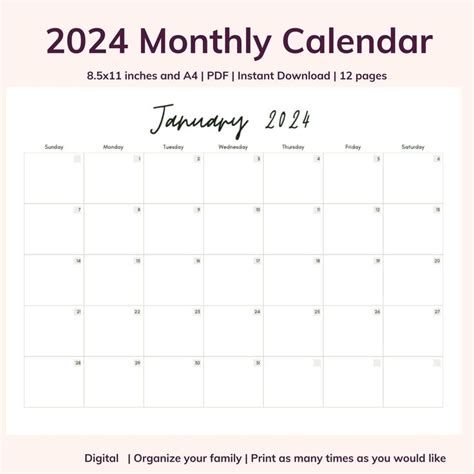 Calender 2024 Pdf