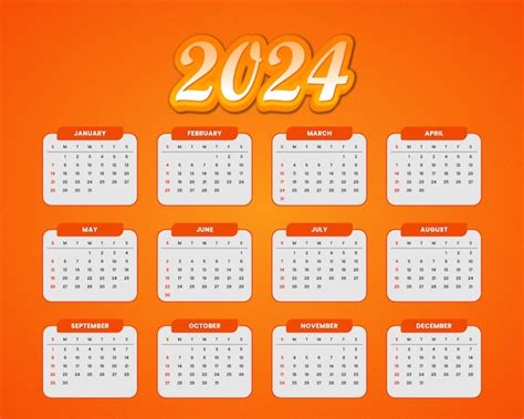 Calender 2024 Template