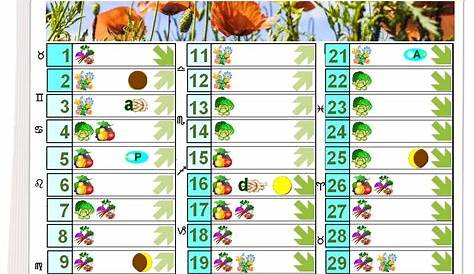 √ Calendrier Lunaire 2020 Jardinage Gratuit | Mon Blog Jardinage