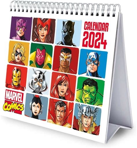 Calendrier 2024 Comics