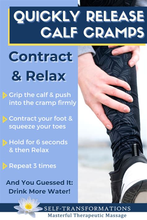 Calf Cramp Massage