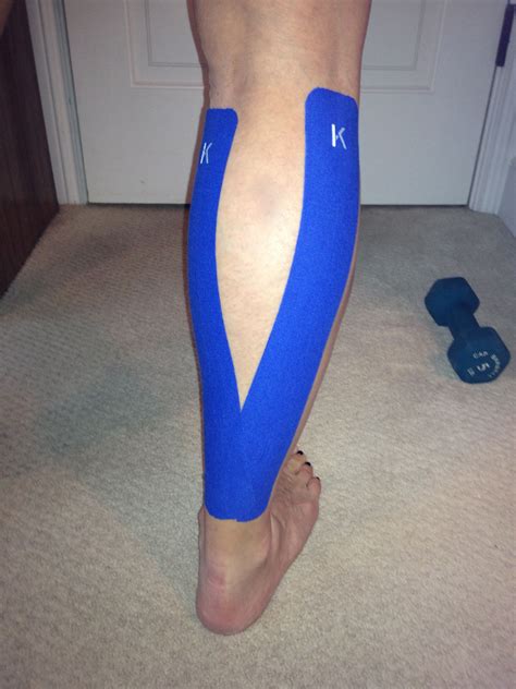 Calf Cramp Taping