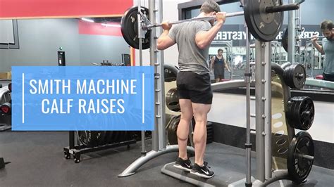 Calf Workout On Smith Machine
