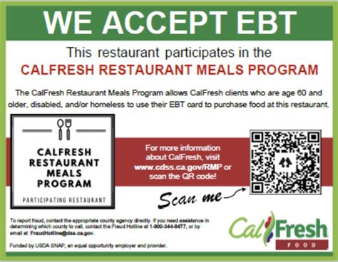 calfresh restaurant meals program list 2024