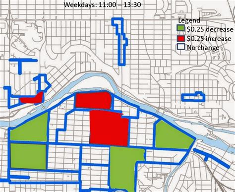 calgary downtown parking rates map