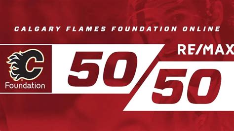 calgary flames 50 50 winners