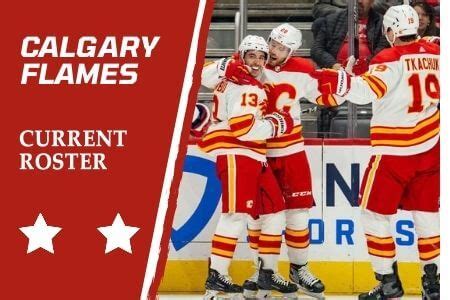 calgary flames roster 2021