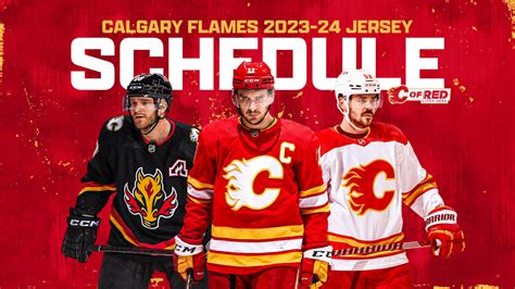 calgary flames schedule january