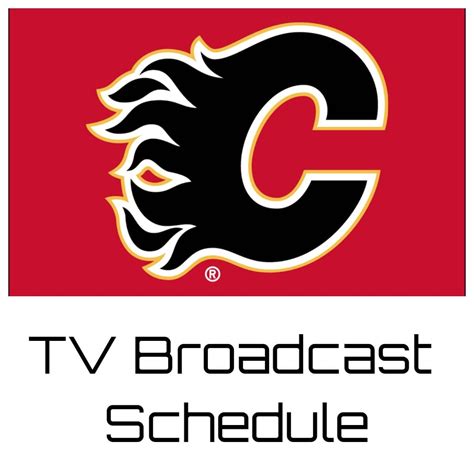 calgary flames schedule tv