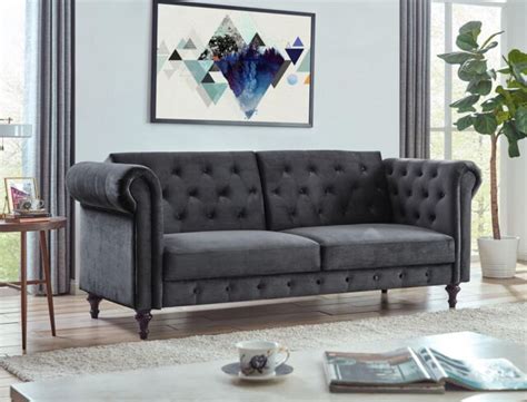 Calgary Grey Sofa Bed