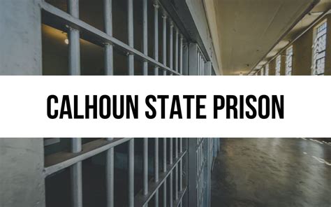 calhoun county state prison