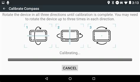Calibrating a Compass