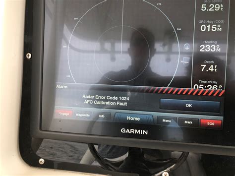 Calibration Error 1024 Garmin