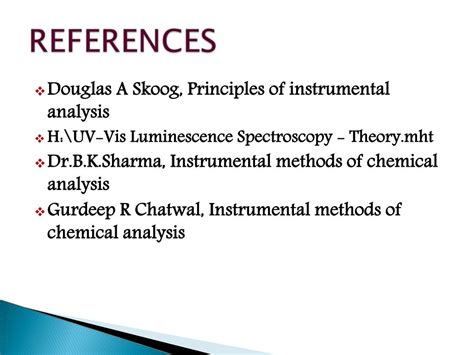Calibration Of Fluorimetry Slideshare