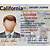 california driver license template psd free printable