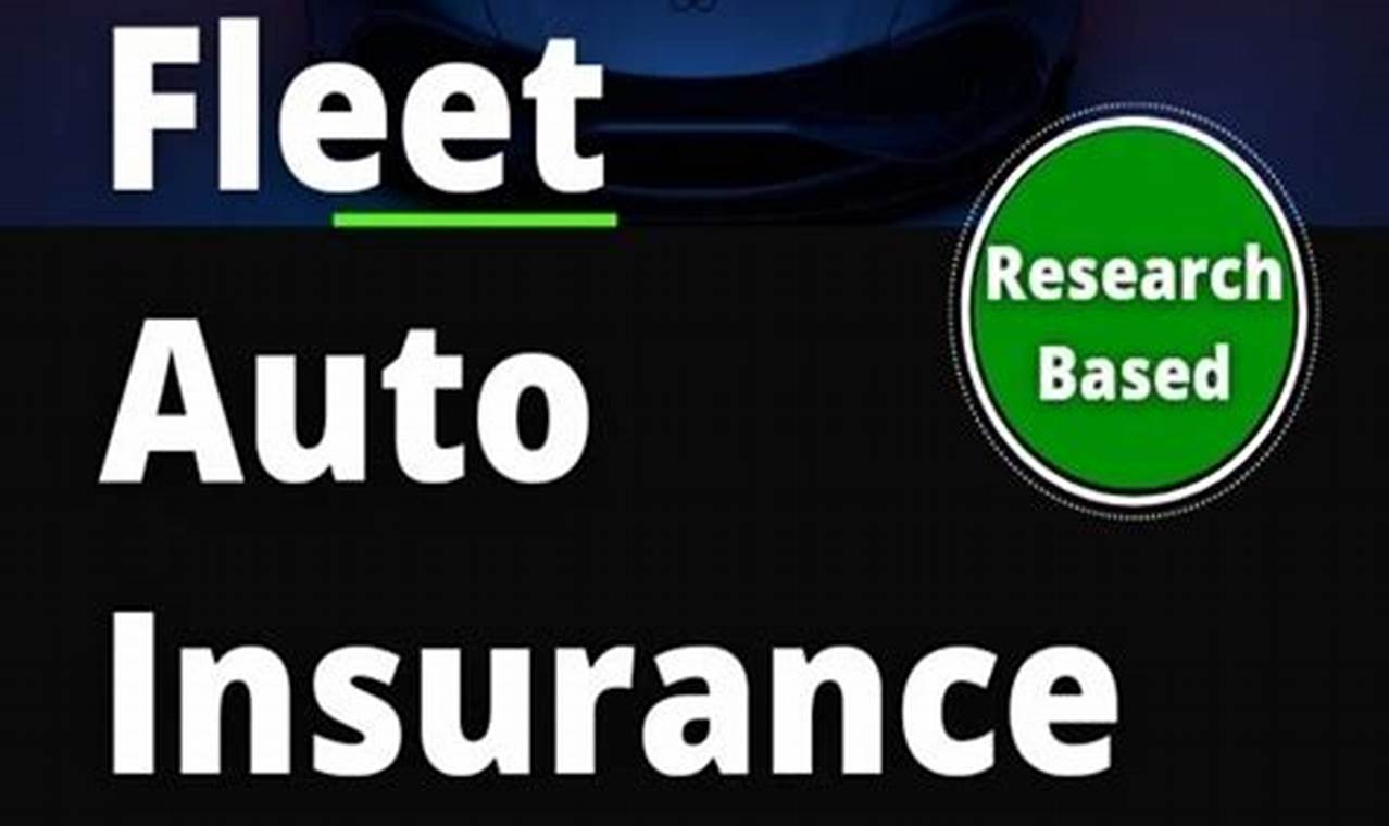 california fleet auto insurance