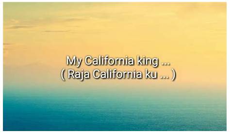 California King Bed Lyrics Terjemahan