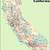 california printable map