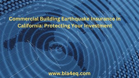 california commercial earthquake insurance