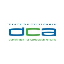 california department of consumer affairs dca
