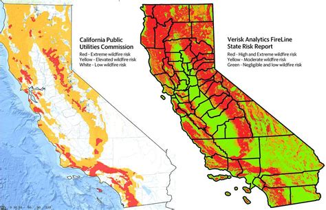 california fire insurance map