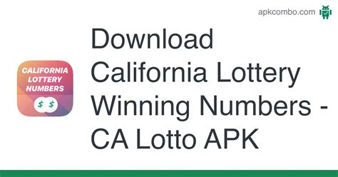 california lottery app apk