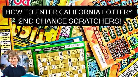 california lottery scratchers second chance