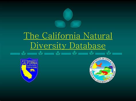 california natural diversity database