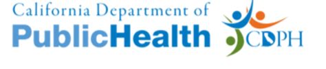 california public health department covid
