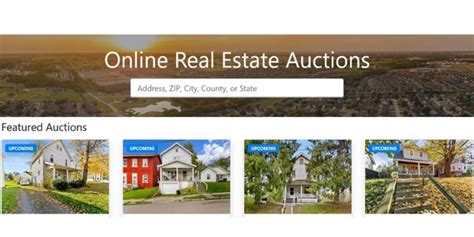 california real estate auction online