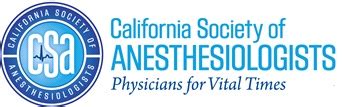 california society of anesthesia