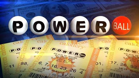 california state lottery powerball jackpot