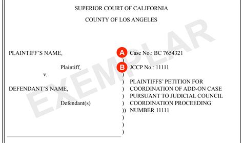 california superior court filing fees
