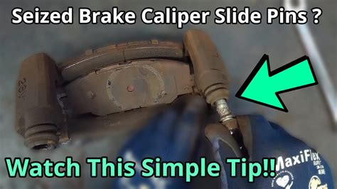 Caliper Guide Pin Stuck