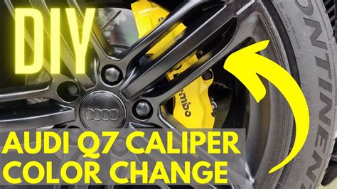 Caliper Paint Cure Time