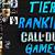 call of duty games tier list