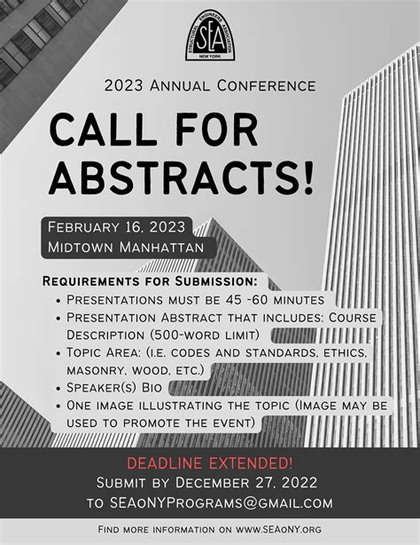 call for abstract 2023