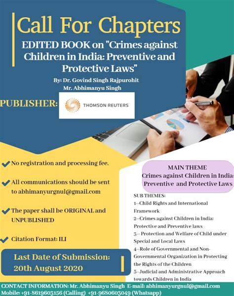 call for papers law 2024