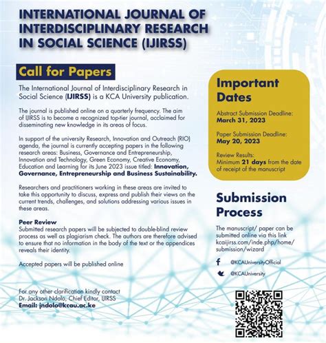 call for publications 2023